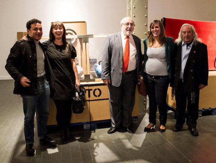 Inauguración de la exposición Artesanía Española de Vanguardia